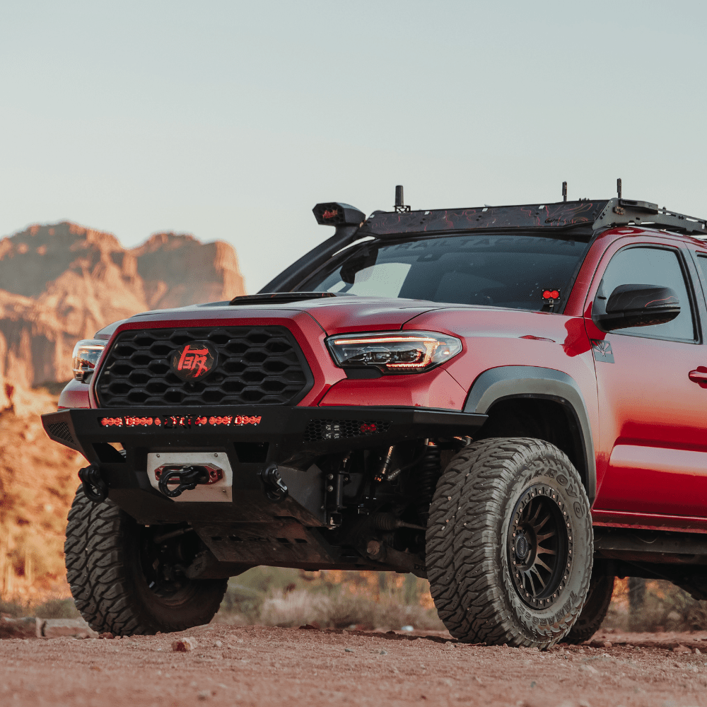 DRT Fabrication Tacoma Plated Front Bumper / 3rd Gen / 2016-2023