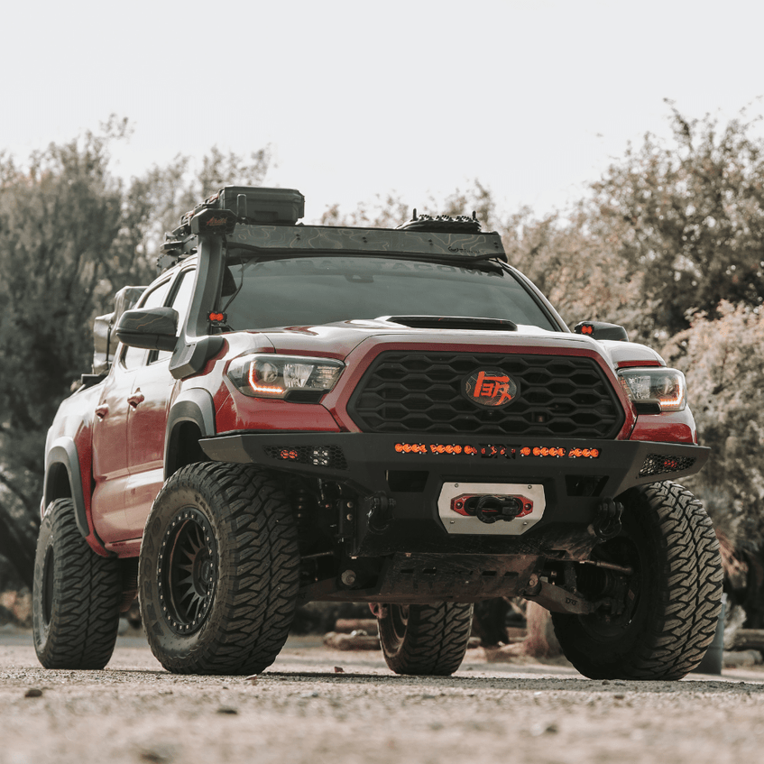 DRT Fabrication Tacoma Plated Front Bumper / 3rd Gen / 2016-2023