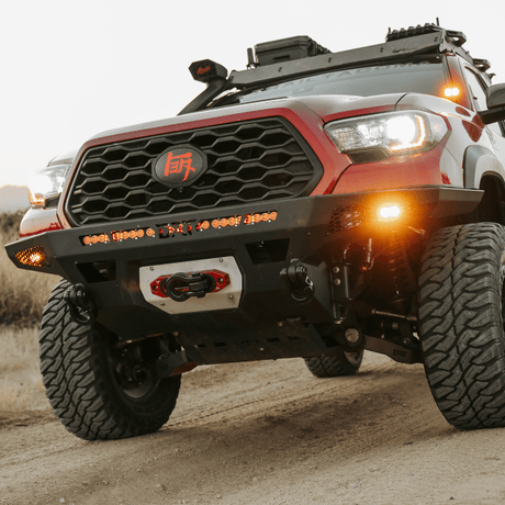 DRT Fabrication Tacoma Plated Front Bumper / 3rd Gen / 2016-2023