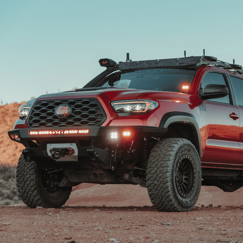 DRT Fabrication Tacoma Plated Front Bumper / 3rd Gen / 2016-2023