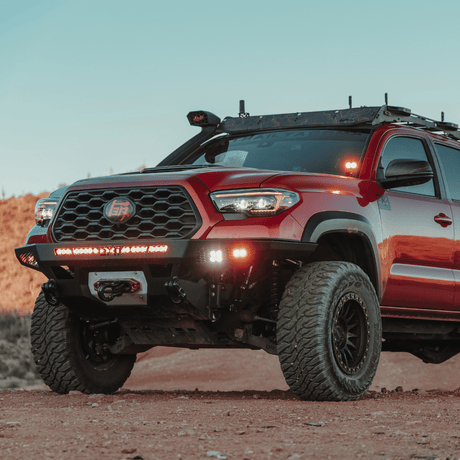 DRT Fabrication Tacoma Plated Front Bumper / 3rd Gen / 2016-2023