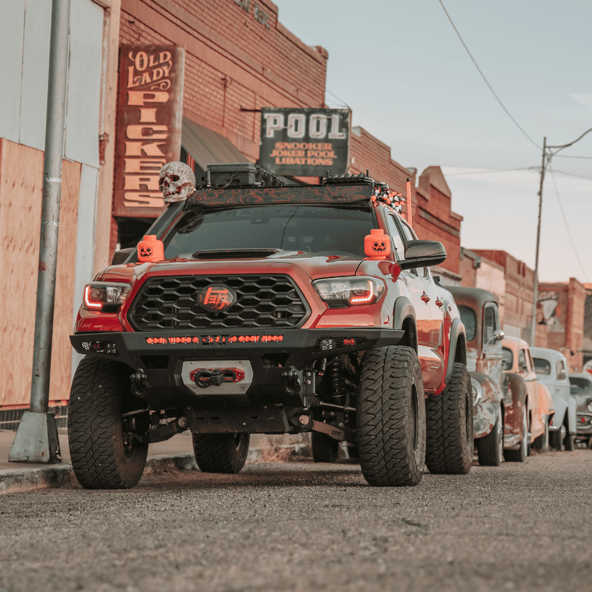 DRT Fabrication Tacoma Plated Front Bumper / 3rd Gen / 2016-2023