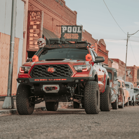 DRT Fabrication Tacoma Plated Front Bumper / 3rd Gen / 2016-2023