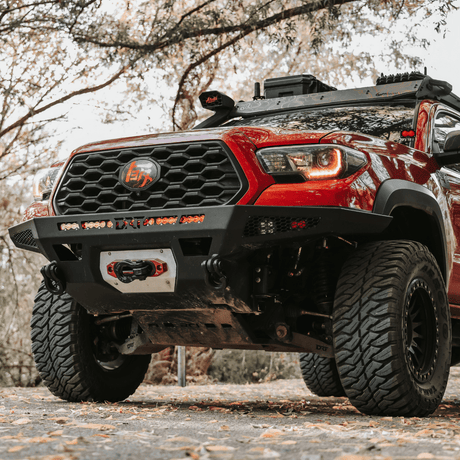 DRT Fabrication Tacoma Plated Front Bumper / 3rd Gen / 2016-2023