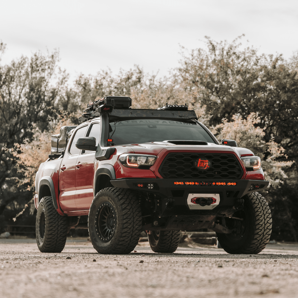 DRT Fabrication Tacoma Plated Front Bumper / 3rd Gen / 2016-2023