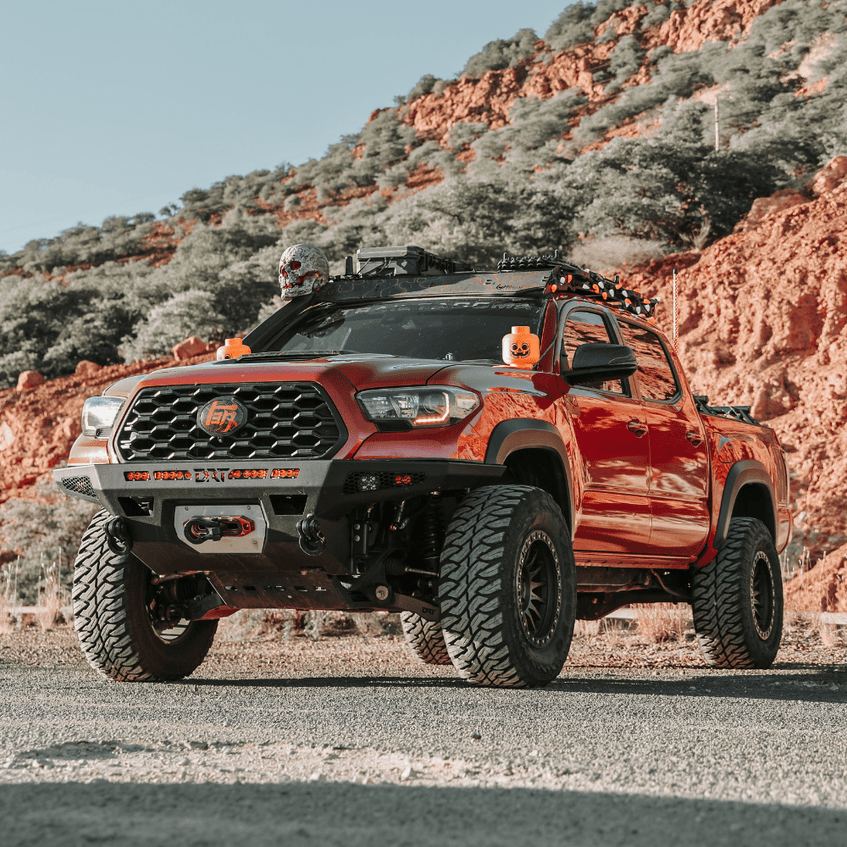 DRT Fabrication Tacoma Plated Front Bumper / 3rd Gen / 2016-2023