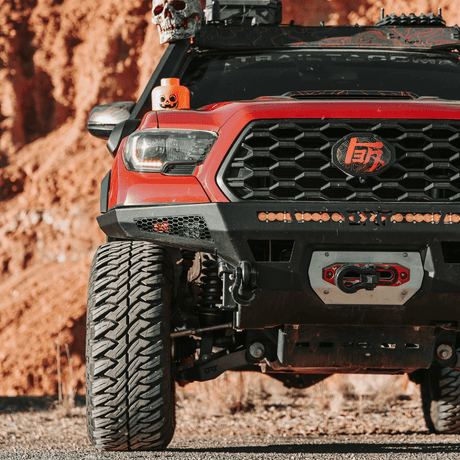 DRT Fabrication Tacoma Plated Front Bumper / 3rd Gen / 2016-2023