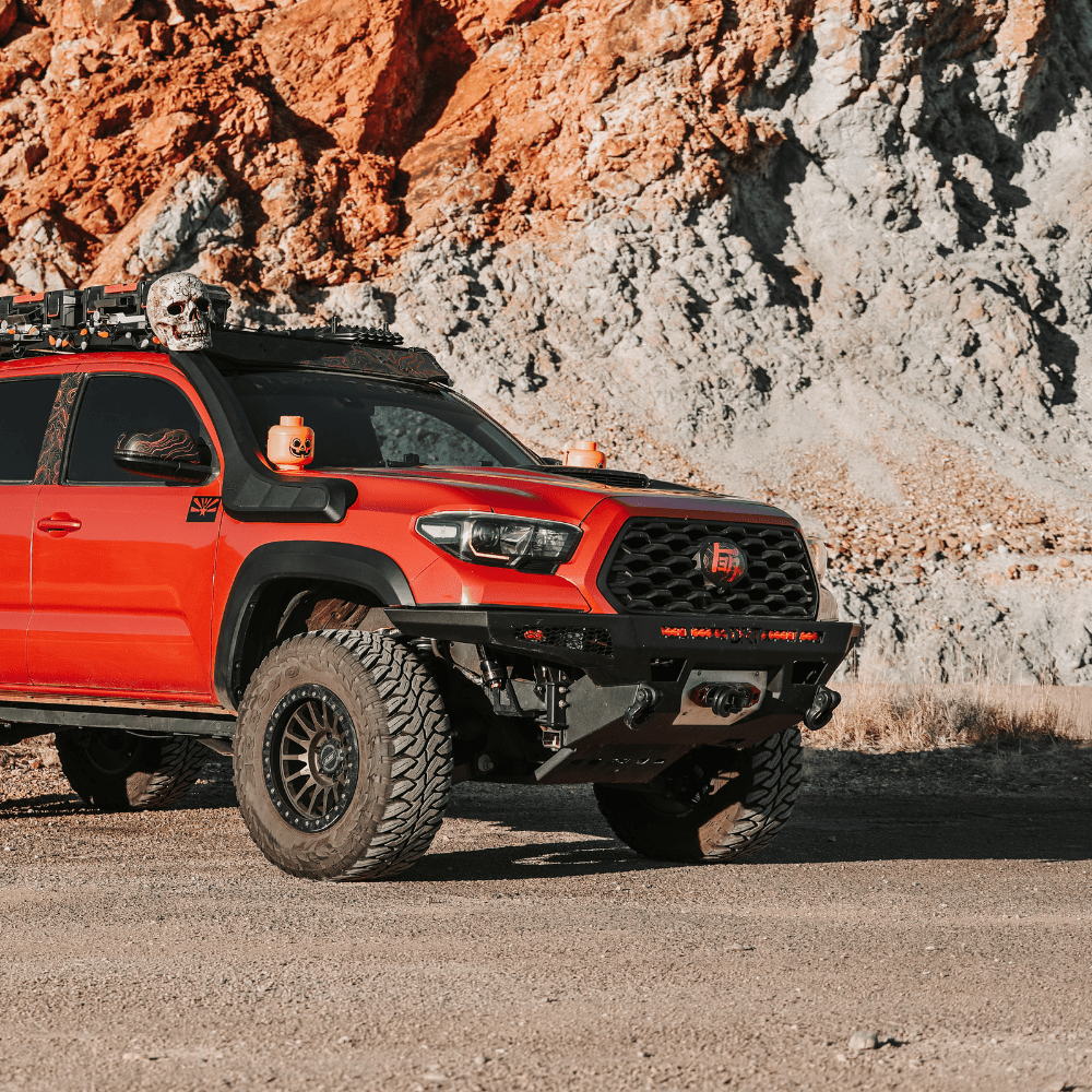 DRT Fabrication Tacoma Plated Front Bumper / 3rd Gen / 2016-2023