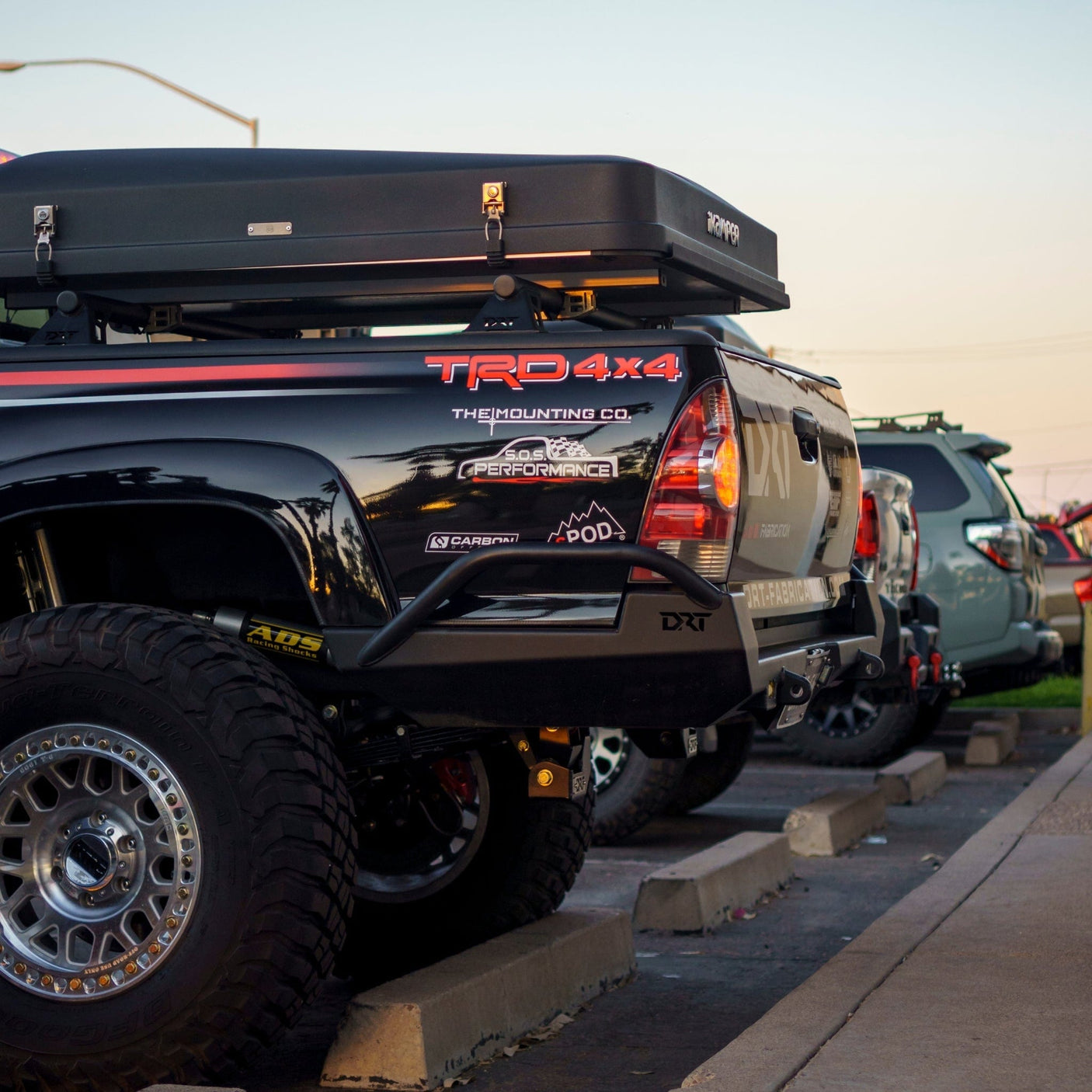 DRT Fabrication Toyota Tacoma High Clearance Rear Bumper / 2nd Gen / 2005-2015