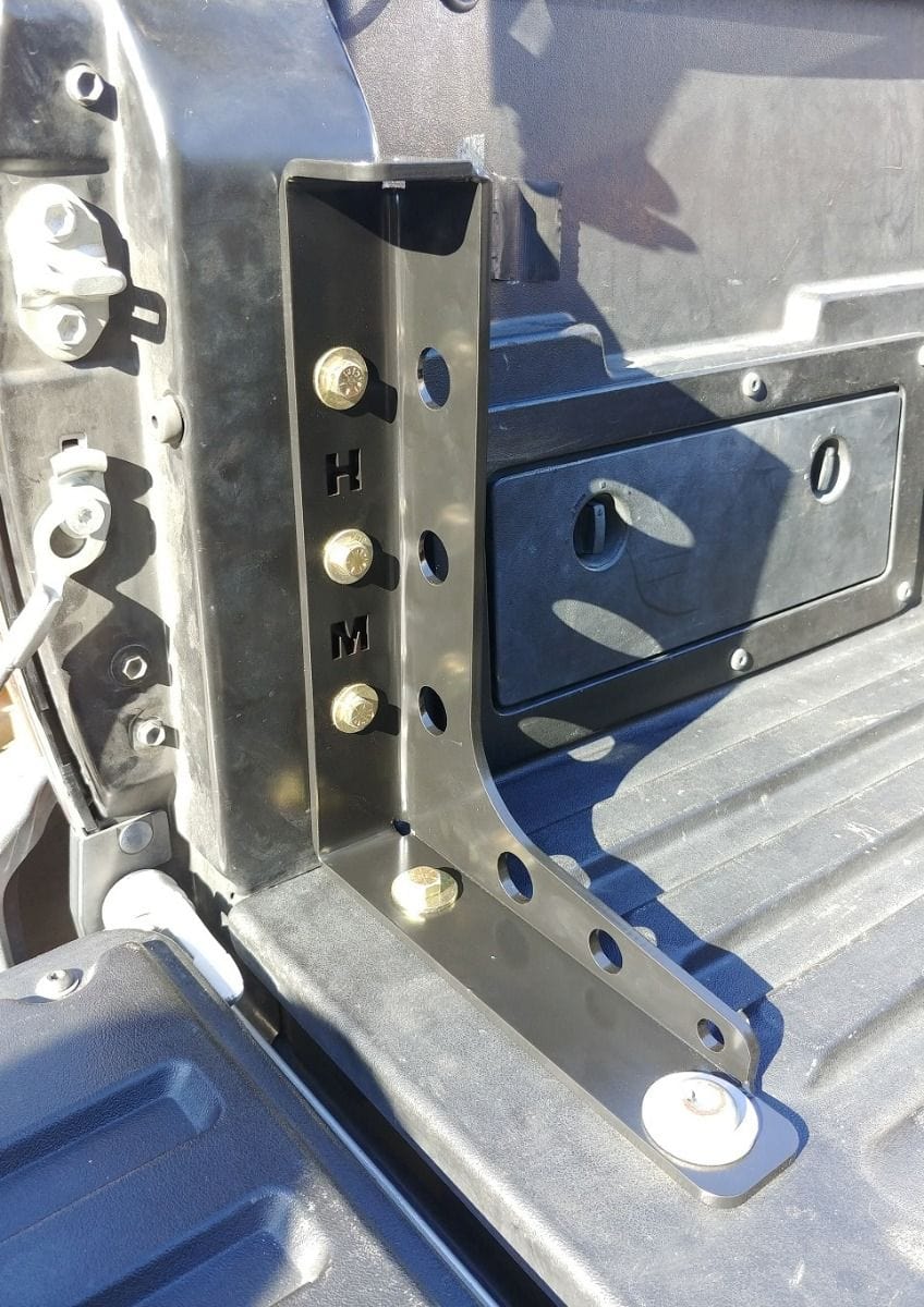 HMOR Tacoma Truck Bed Stiffener Brackets 05-22