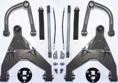 JD Fabrication sealed uniball upper arm bushings Tacoma 2016+  6 lug 2.25" long travel kit