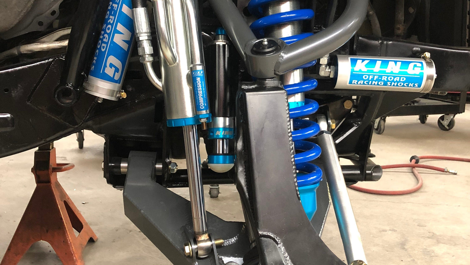 JD Fabrication sealed uniball upper arm bushings Tacoma 2016+  6 lug 2.25" long travel kit