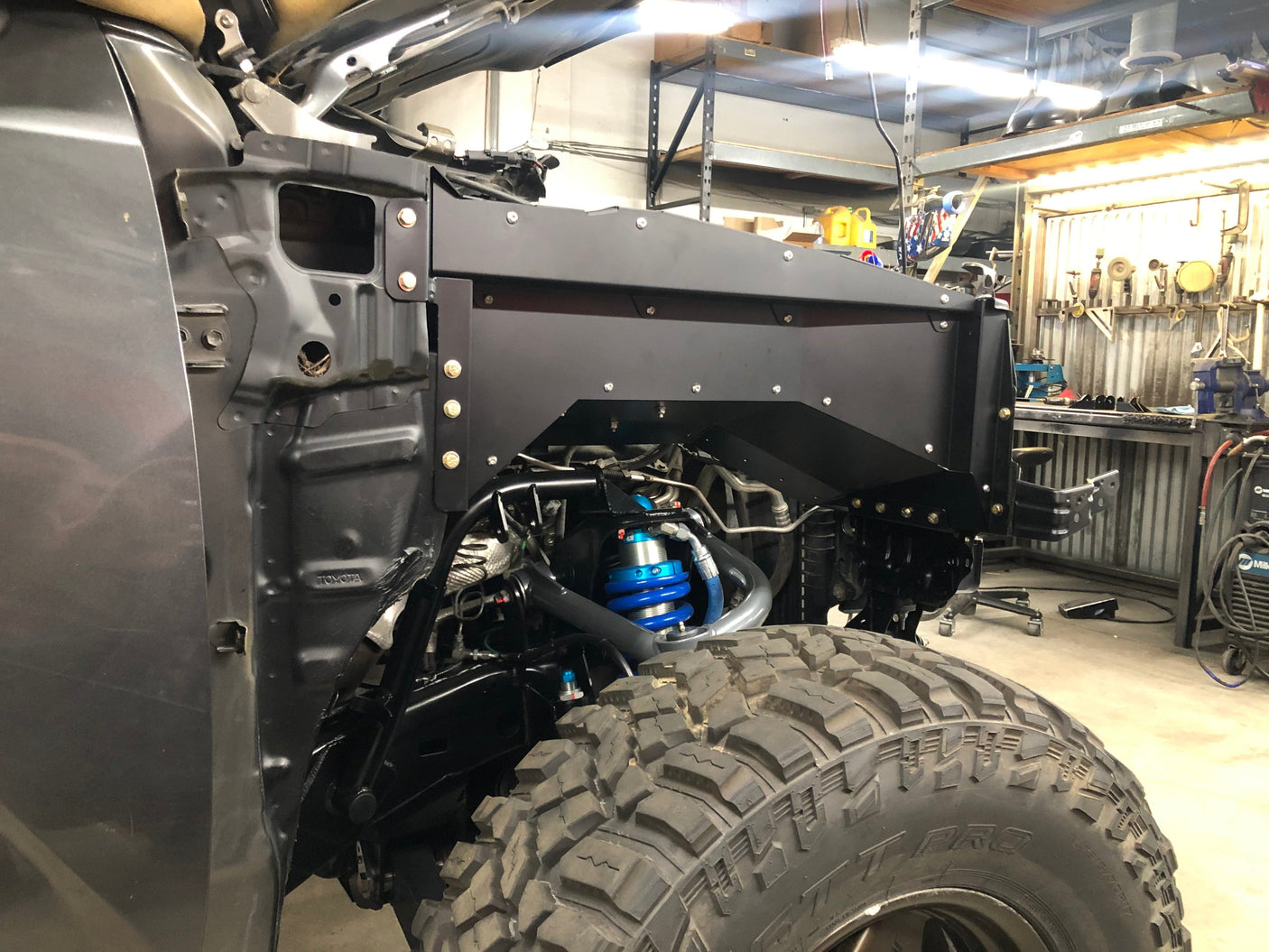 JD Fabrication Toyota Tacoma Inner Fender Replacements