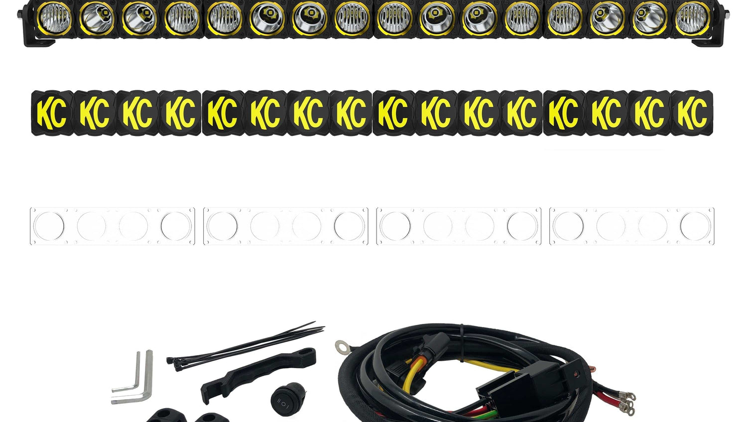 KC HiLiTES FE40 FLEX ERA® LED Light Bar - 40" - Master Kit - #294