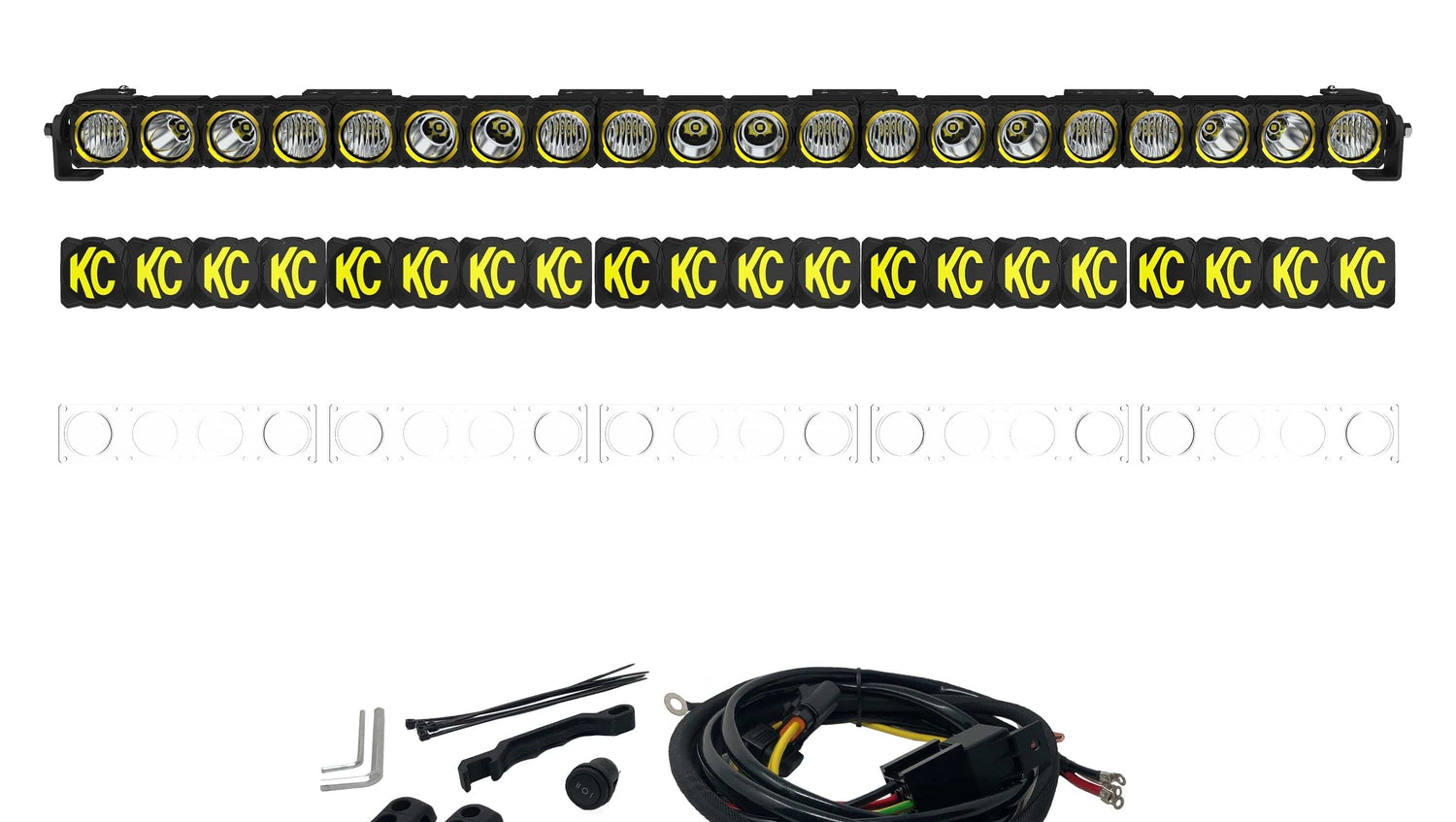 KC HiLiTES FE50 FLEX ERA® LED Light Bar - 50" - Master Kit - #295