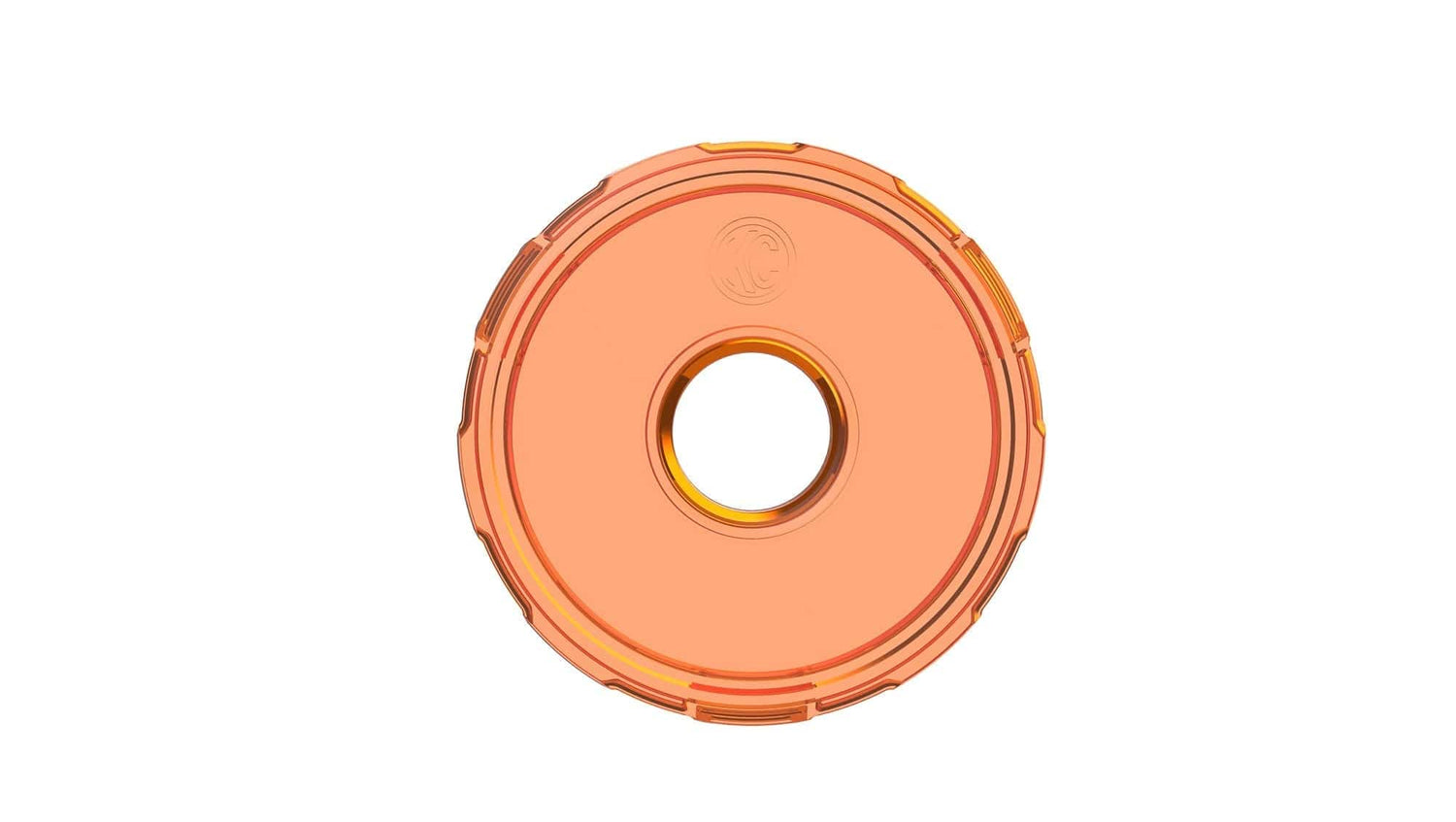 KC HiLiTES Lens Cyclone V2 LED - Replacement Lens - Amber - Single - #4402