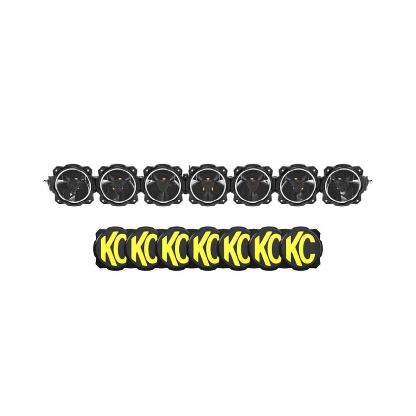 KC HiLiTES Light Bars Threaded Bumpstop 45" Gravity®️ Titan™ LED Light Bar - 7-Light - # 91420