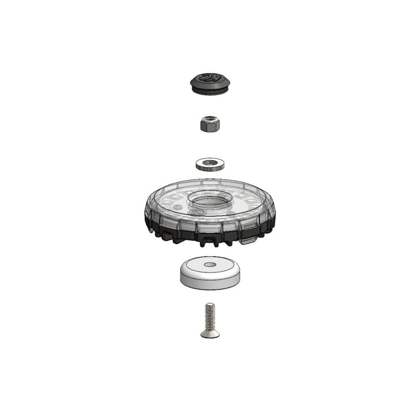 KC HiLiTES Light Mounts Magnet Mount Kit for Cyclone LED V2 Lights - 6 Pack - # 1373
