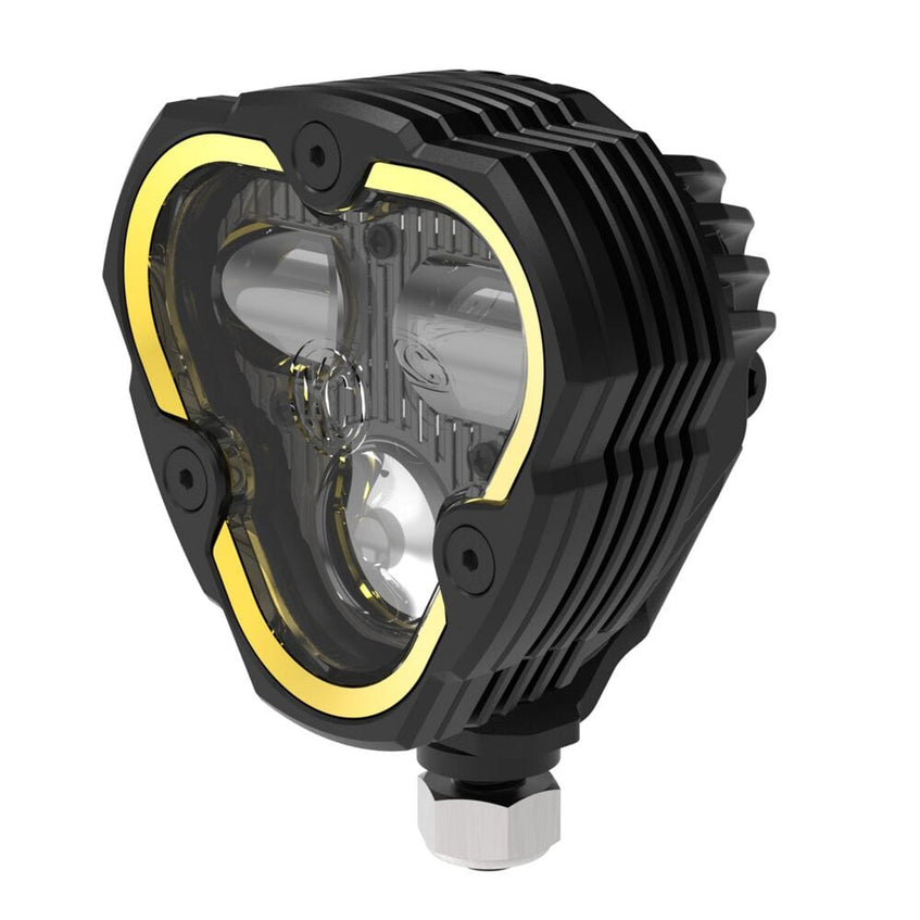 KC HiLiTES Light Pods FLEX ERA® 3 Dual Mode SAE Fog LED Light Pod - Single Light Master Kit - # 1284