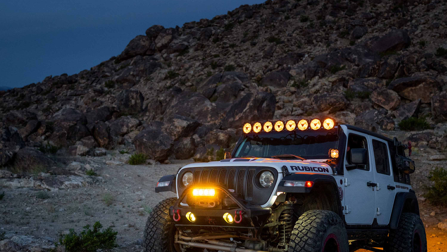 KC HiLiTES Titan Light Bar 50" Gravity®️ Titan™ LED Light Bar - 8-Light - #91418