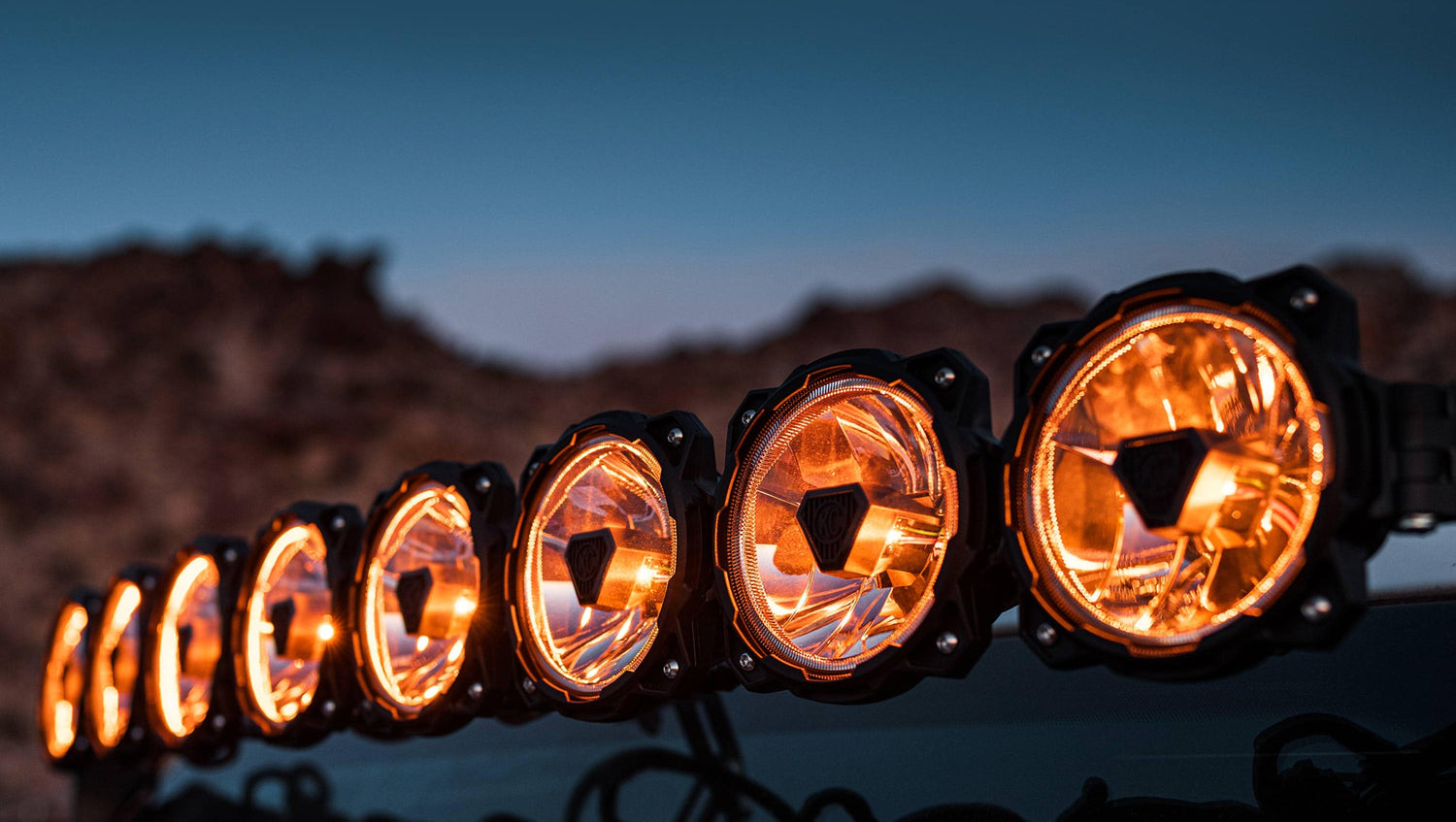 KC HiLiTES Titan Light Bar 50" Gravity®️ Titan™ LED Light Bar - 8-Light - #91418