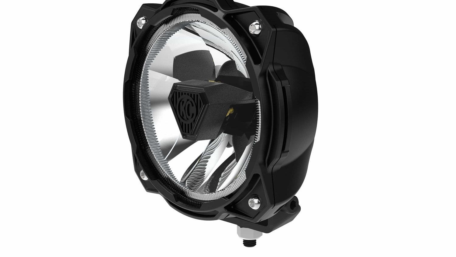 KC HiLiTES Titan Light Gravity® Titan™ 6" LED - Pair Pack - Wide-40 Beam - #91403