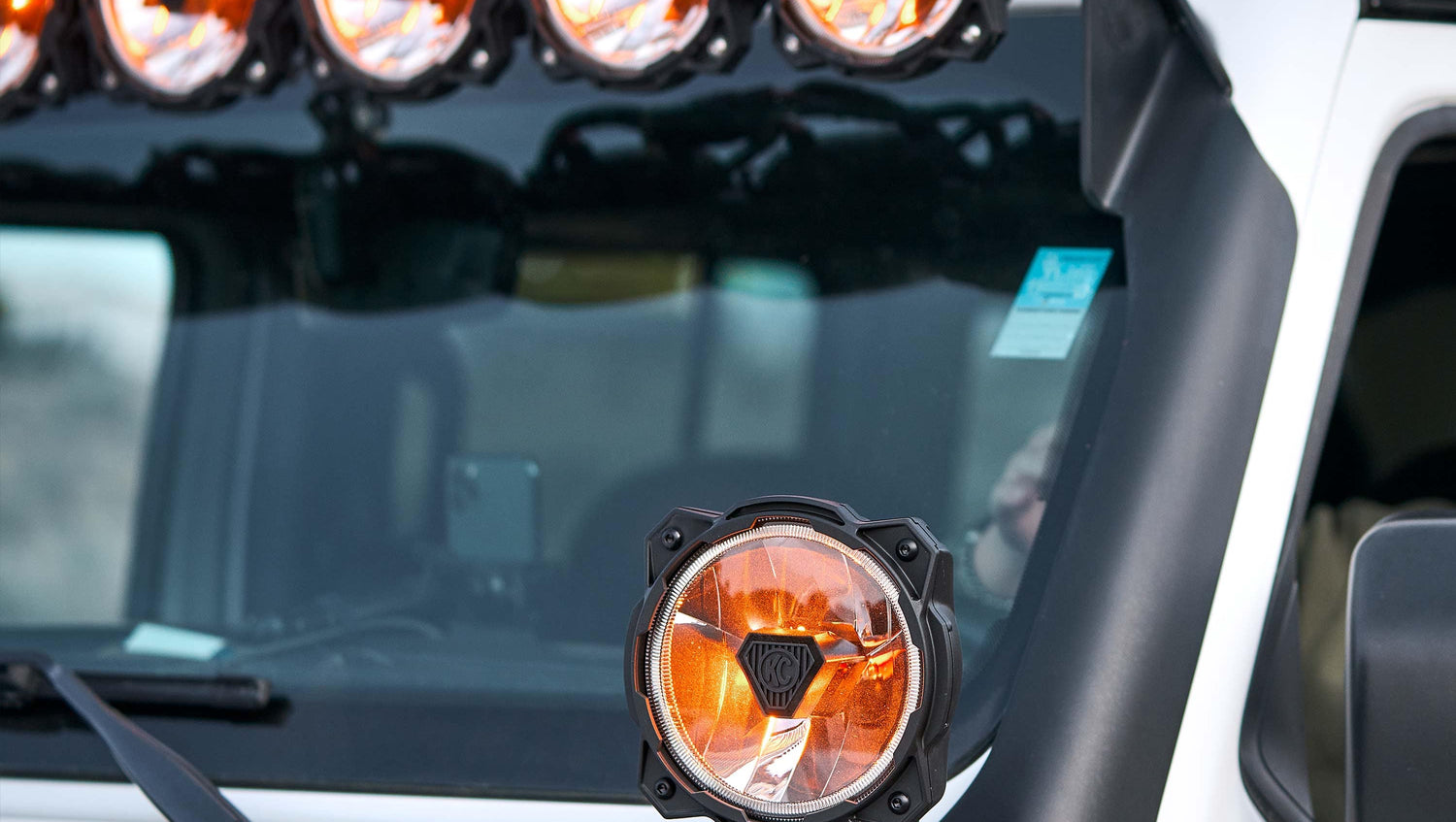 KC HiLiTES Titan Light Gravity® Titan™ 6" LED - Pair Pack - Wide-40 Beam - #91403