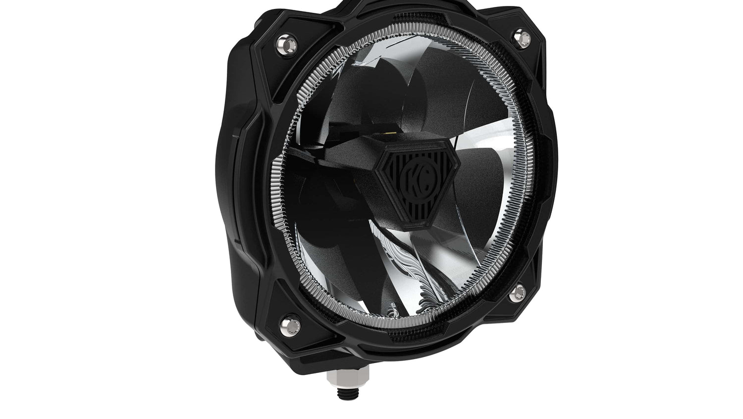 KC HiLiTES Titan Light Gravity® Titan™ 6" LED - Pair Pack - Wide-40 Beam - #91403