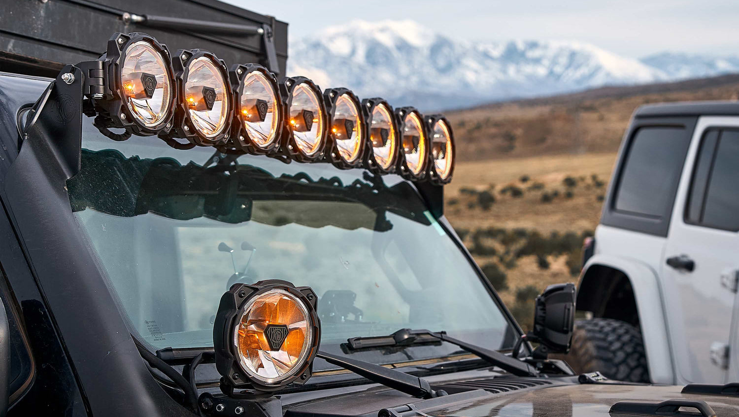 KC HiLiTES Titan Light Gravity® Titan™ 6" LED - Pair Pack - Wide-40 Beam - #91403