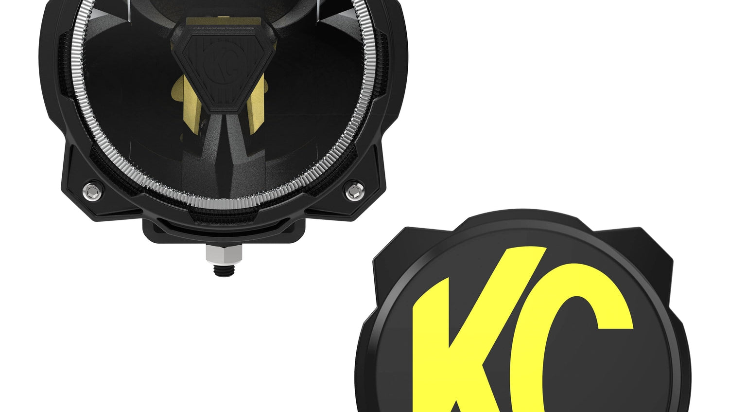 KC HiLiTES Titan Light Gravity® Titan™ 6" LED - Single Light - Wide-40 Beam - #91402