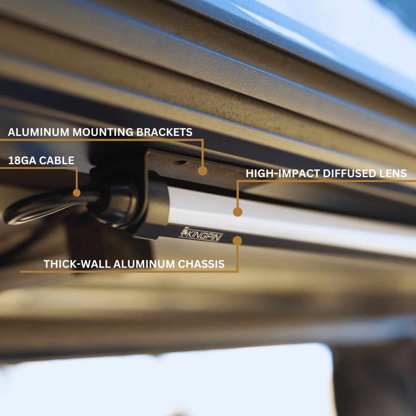 Kingpin V-SERIES 40" LIGHT BAR, 2-PACK