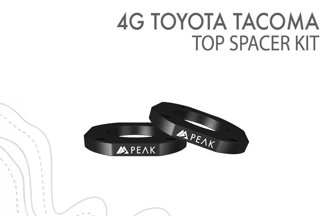 Peak Suspension 1.25″ Top Mount Spacer - 4th Gen Tacoma