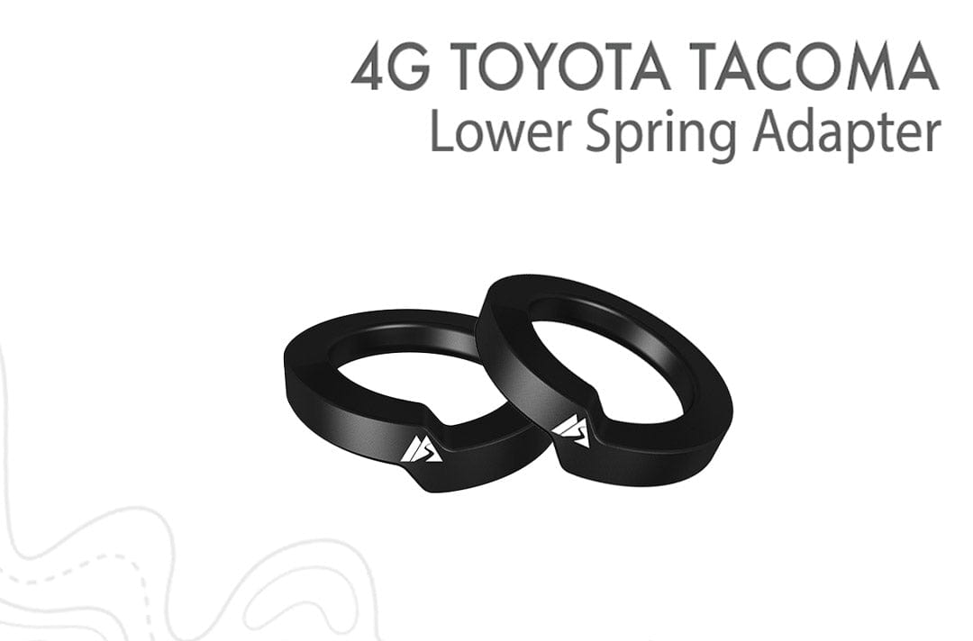 Peak Suspension Lower Spring Adapter - 4th Gen Tacoma