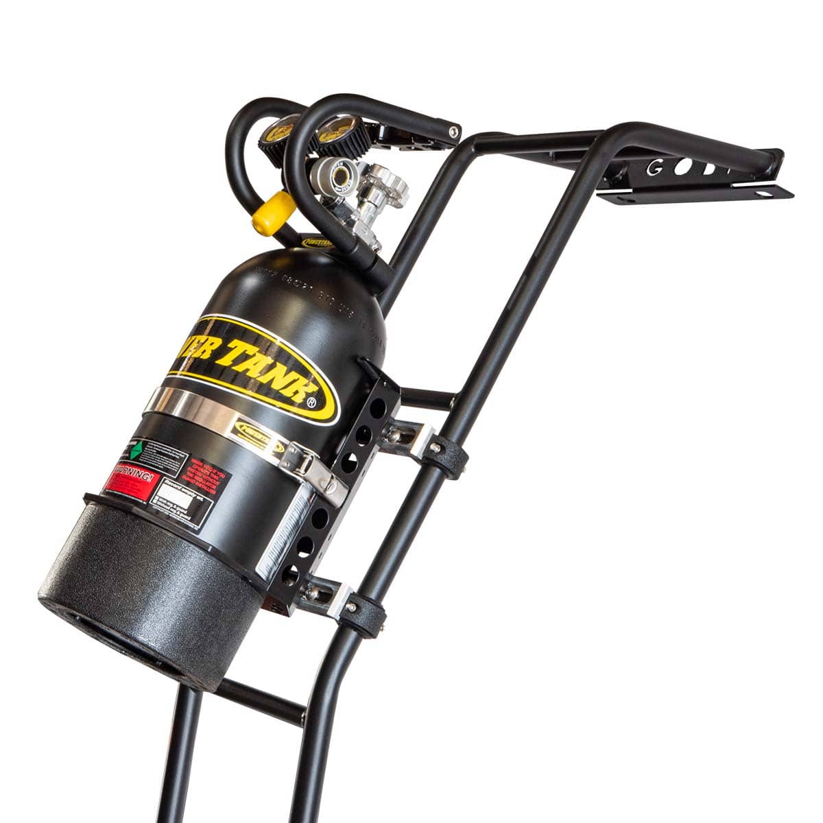 Power Tank Bracket Ladder Cross-Bar Mount for Propane and CO2 Power Tanks