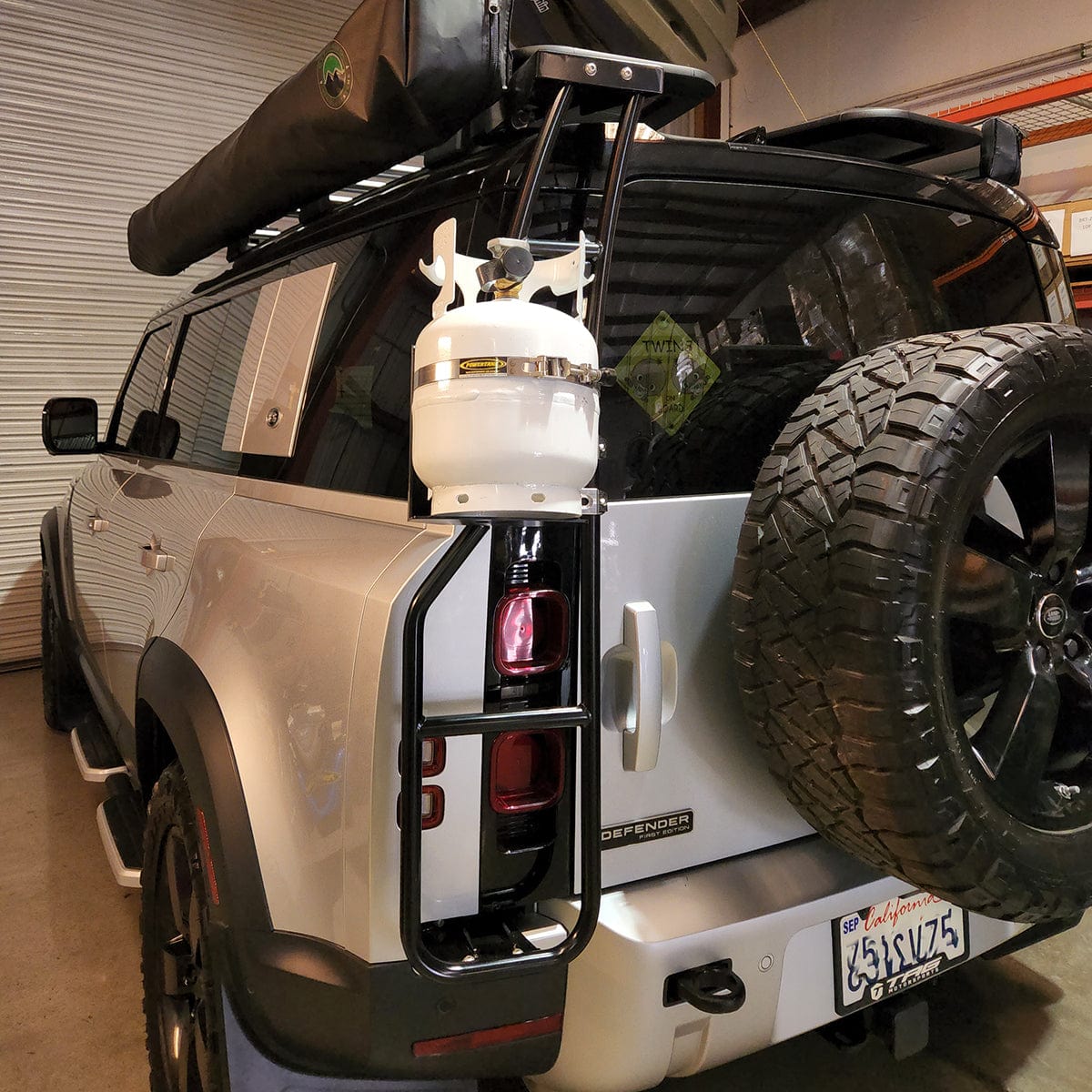 Power Tank Bracket Ladder Cross-Bar Mount for Propane and CO2 Power Tanks