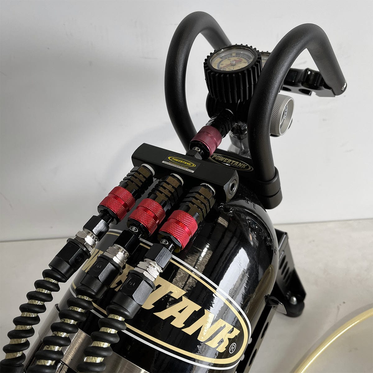 Power Tank Hose Air Hose Manifold Triple Outlet Power Tank