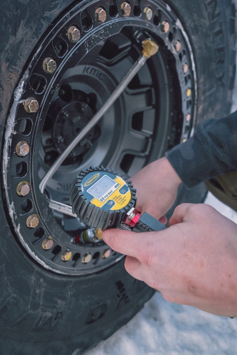 Power Tank Monster Valves Monster Valve Flat2 - Dual Valve stem wheels - 5 pack with Install tools