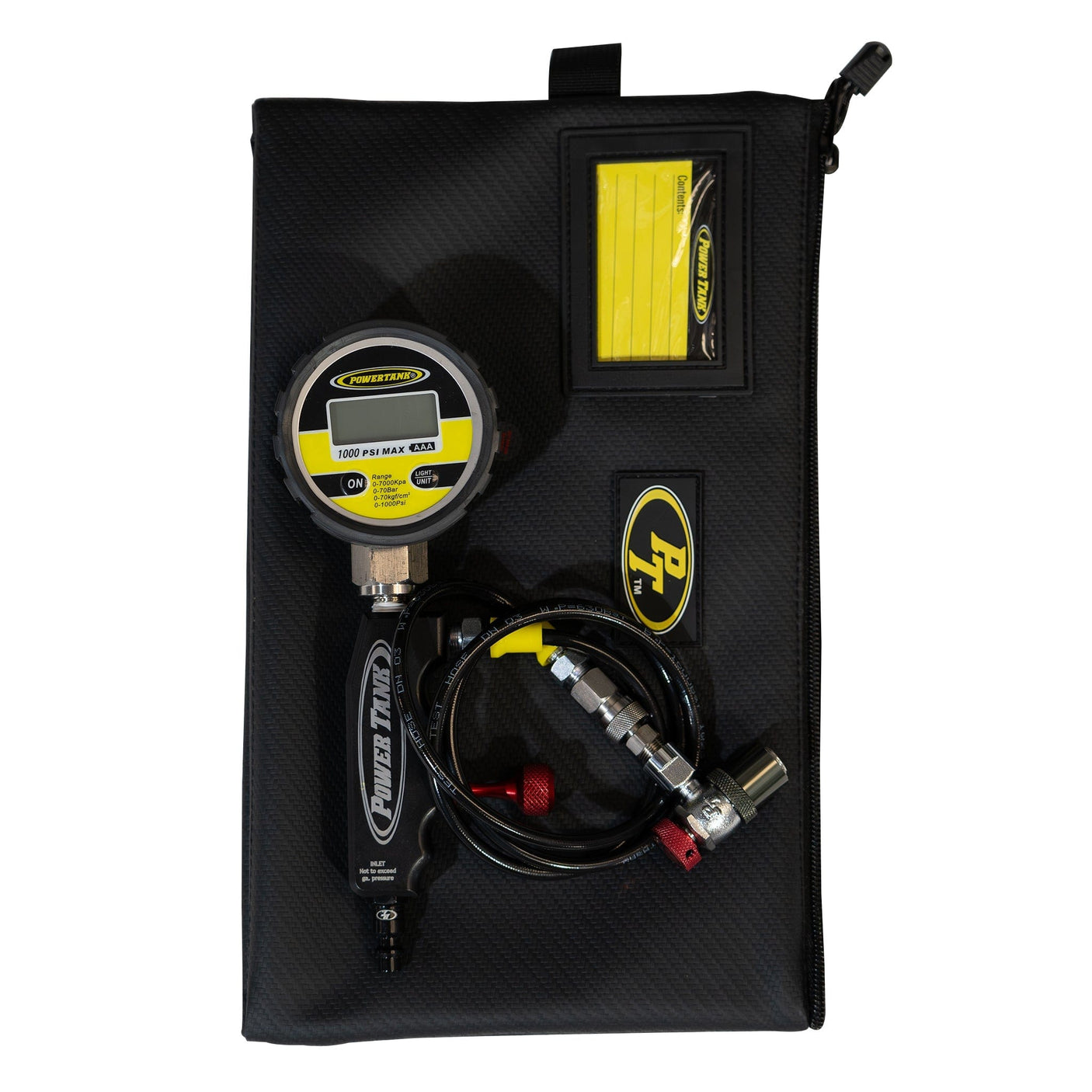 Power Tank N2 Equipment 1000 psi Racer Digital Shock Inflator with Gauge Tool