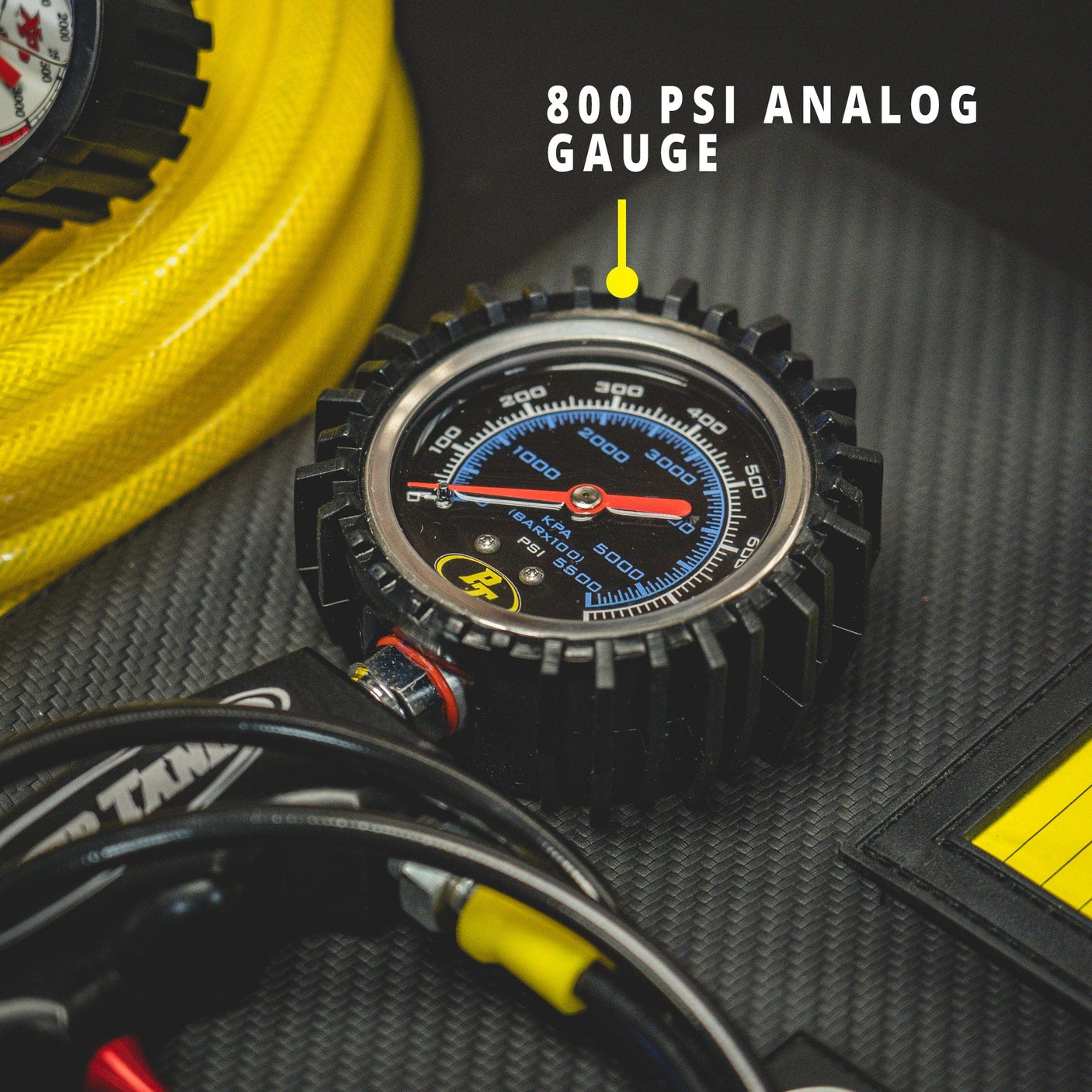 Power Tank N2 Equipment Shock Inflator with Gauge Tool