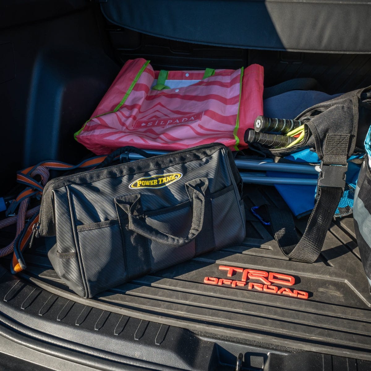 Power Tank Power Shot Crossover Tire Air-Up and Repair Kit with Mini Power Tank CO2 Air Source