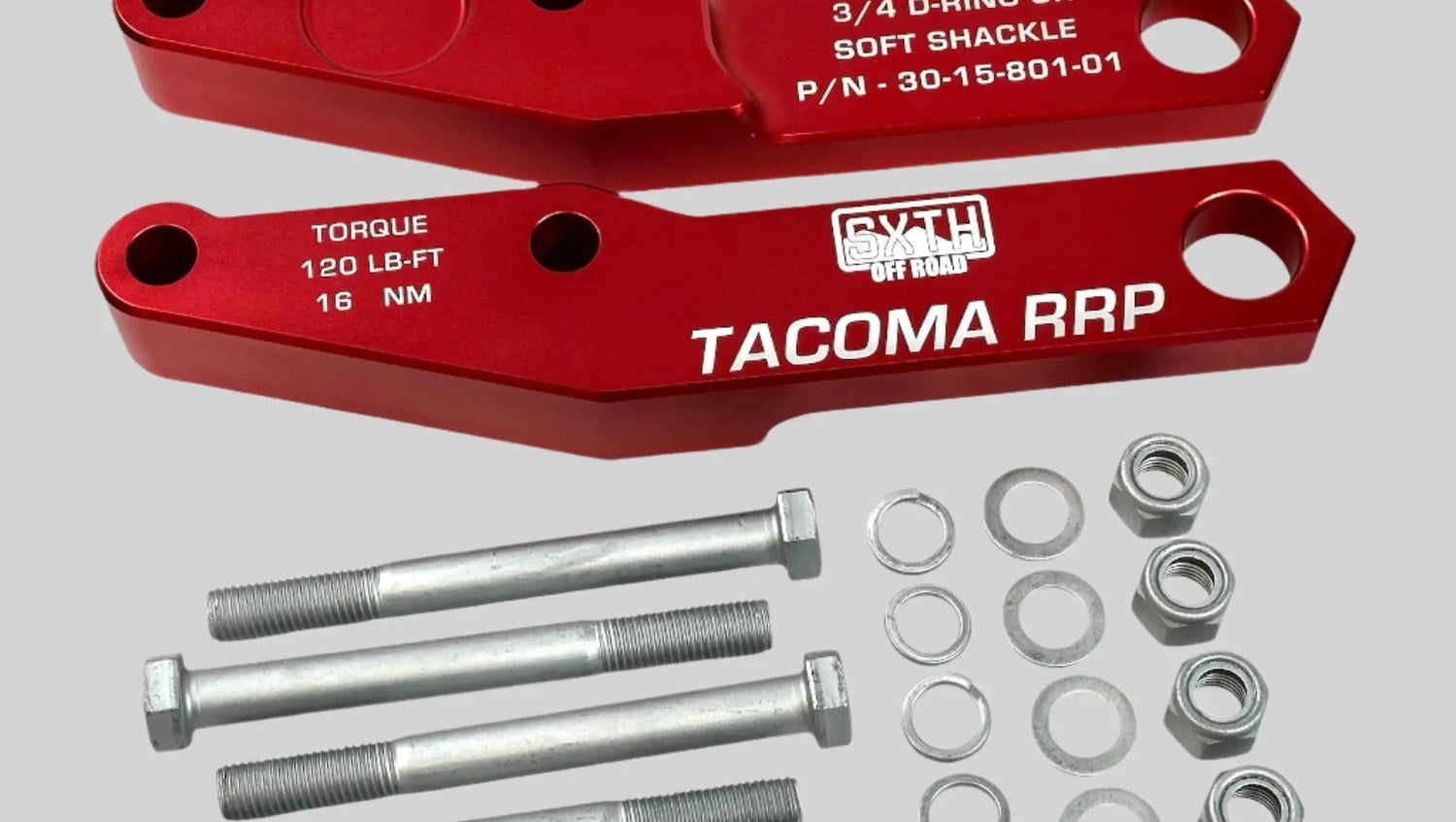 SXTH Element Accessories 2024+ Toyota Tacoma Rear Recovery Points