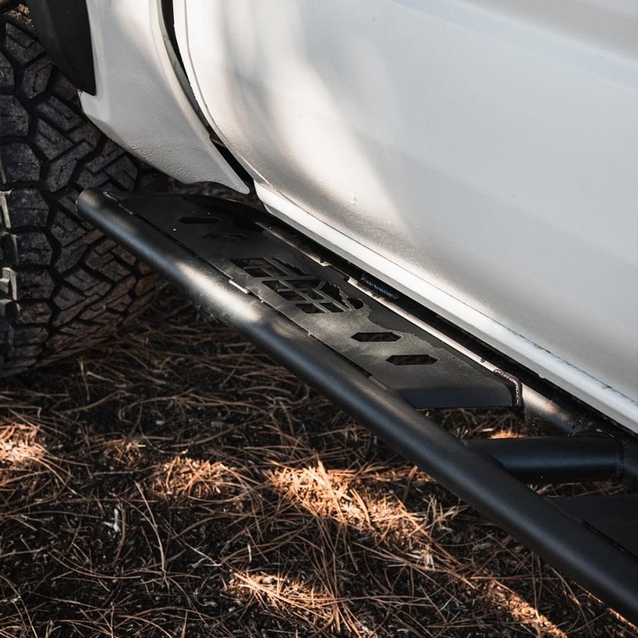 TacomaForce 4th Gen Toyota Tacoma Overland Bolt-On Rock Sliders | 2024