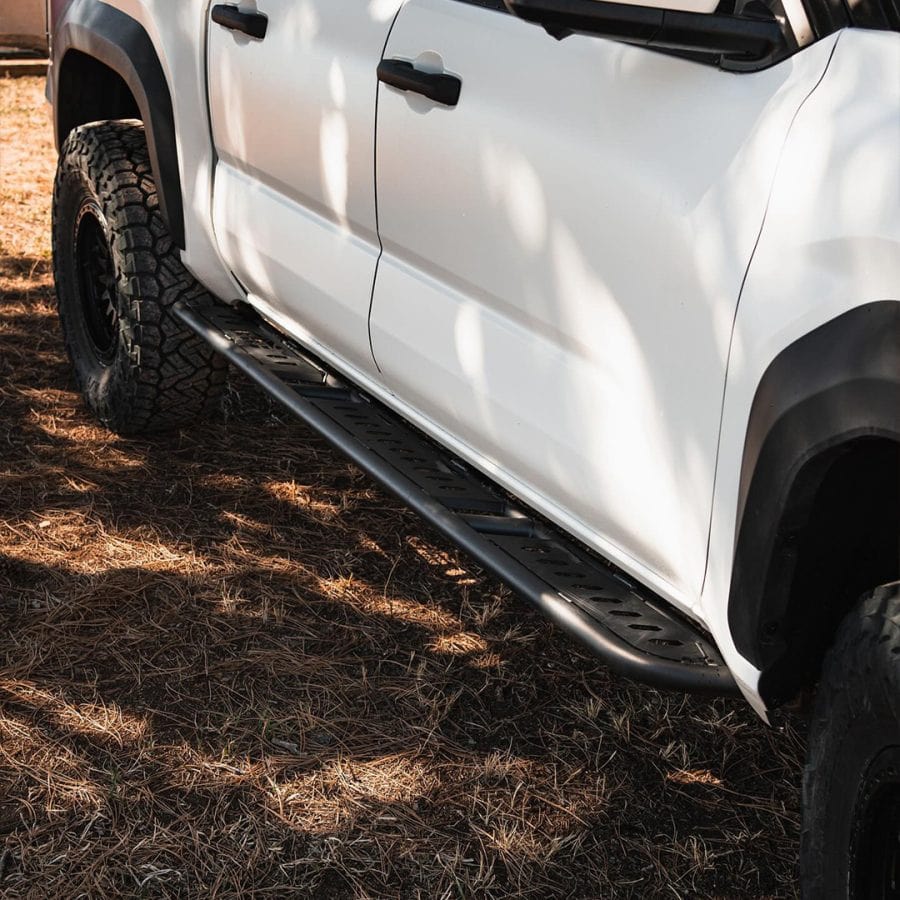 TacomaForce 4th Gen Toyota Tacoma Overland Bolt-On Rock Sliders | 2024