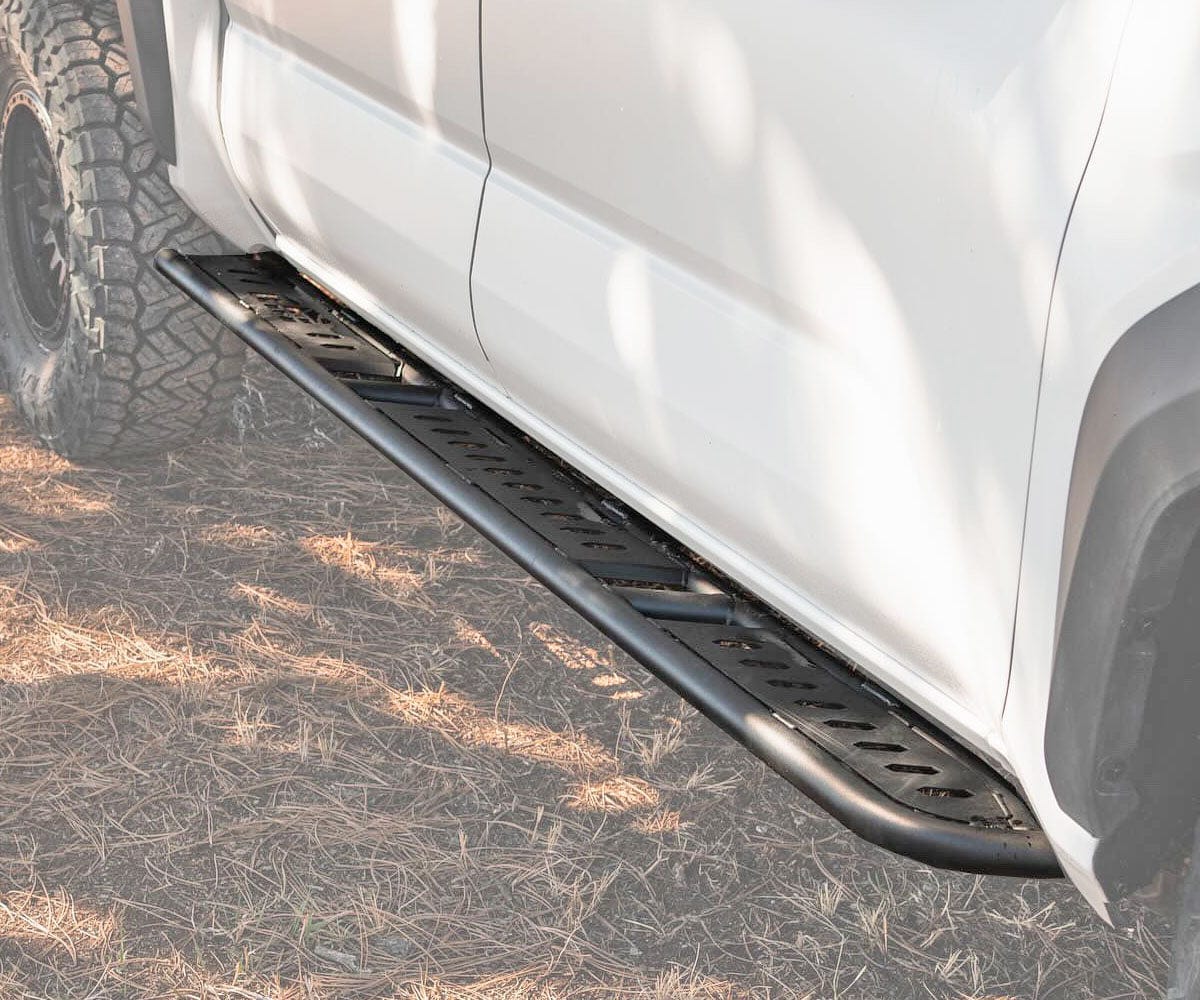 TacomaForce 4th Gen Toyota Tacoma Overland Bolt-On Rock Sliders | 2024