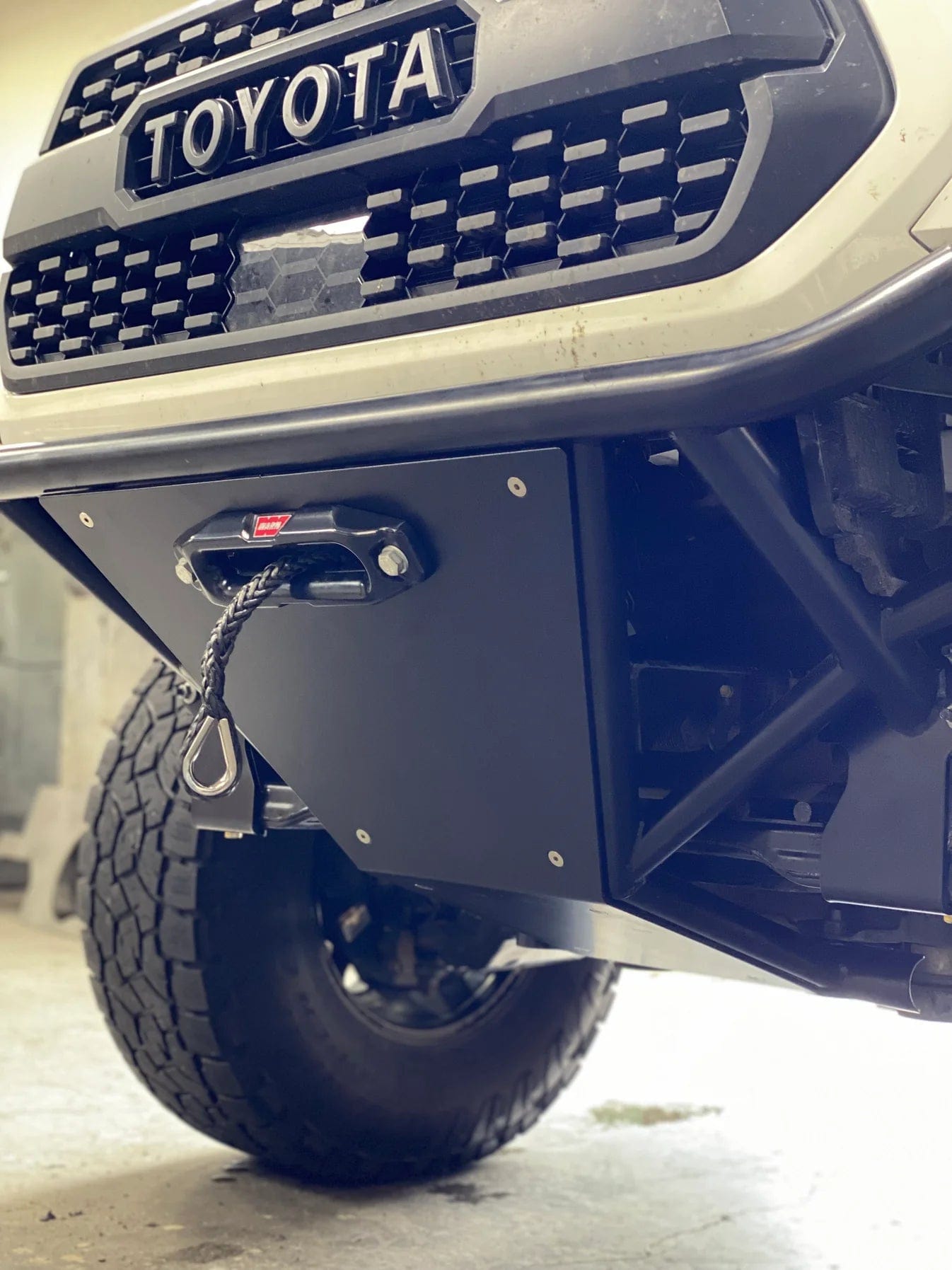 TacomaForce Kalil Fab 3rd Gen Tacoma 54 Pre Runner Winch Bumper – High Clearance, Heavy Duty Protection