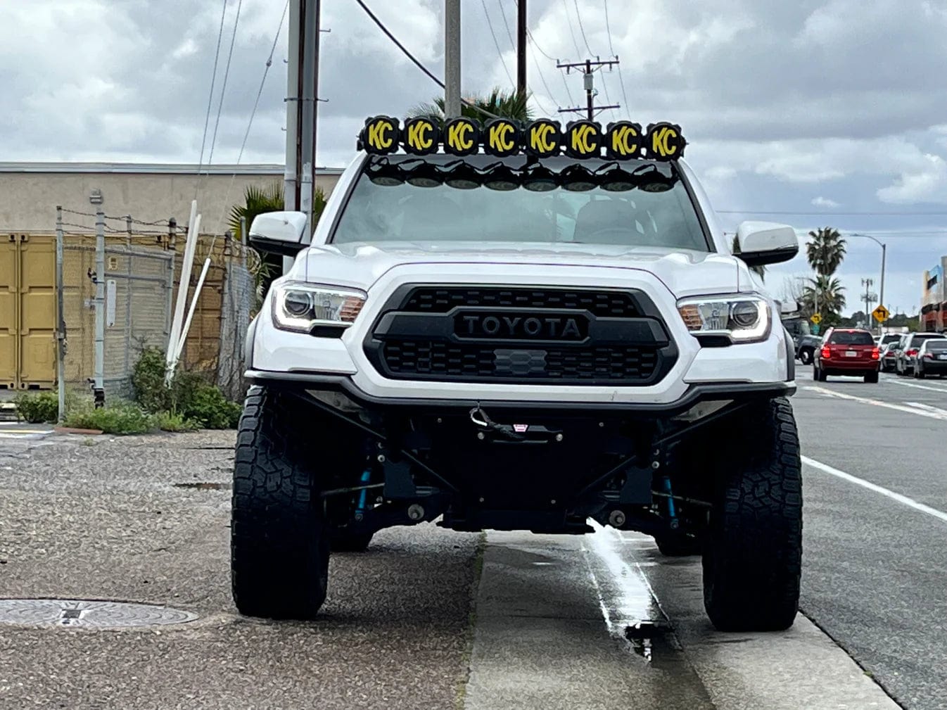 TacomaForce Kalil Fab 3rd Gen Tacoma 54 Pre Runner Winch Bumper – High Clearance, Heavy Duty Protection