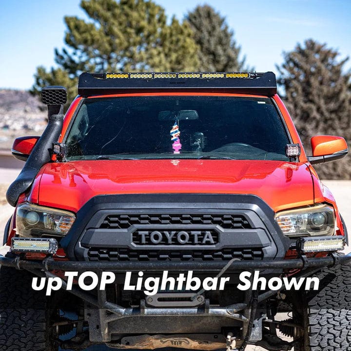 TacomaForce No Light Bar upTOP Overland | KILO Tacoma Double-Cab Roof Rack (2005-2023)