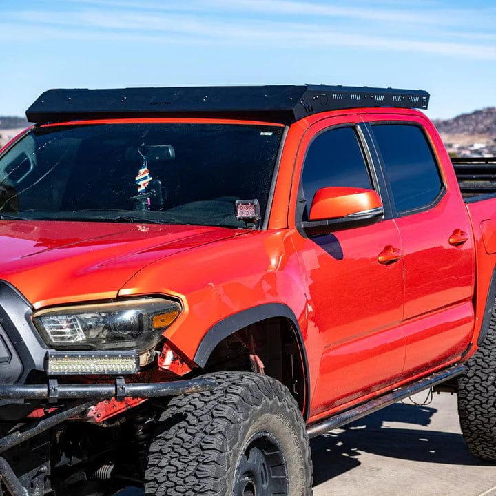 TacomaForce No Light Bar upTOP Overland | KILO Tacoma Double-Cab Roof Rack (2005-2023)