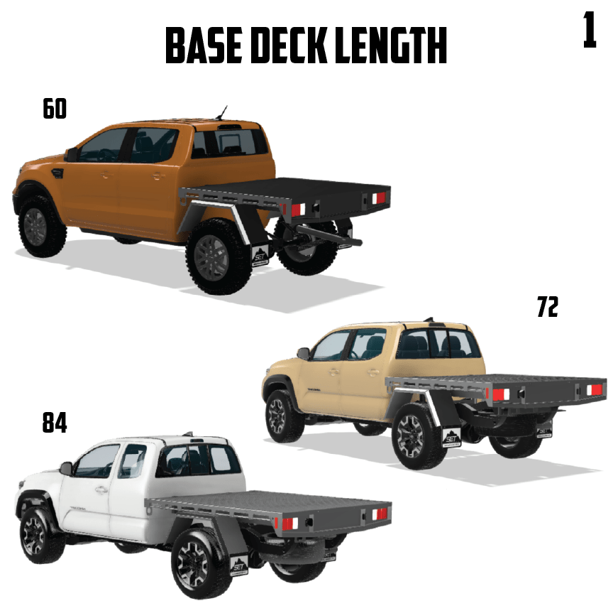 TacomaForce Summit Expedition Trucks Toyota Tacoma UTE Tray and Canopy Bed Replacement (EMAIL US FOR HELP!)