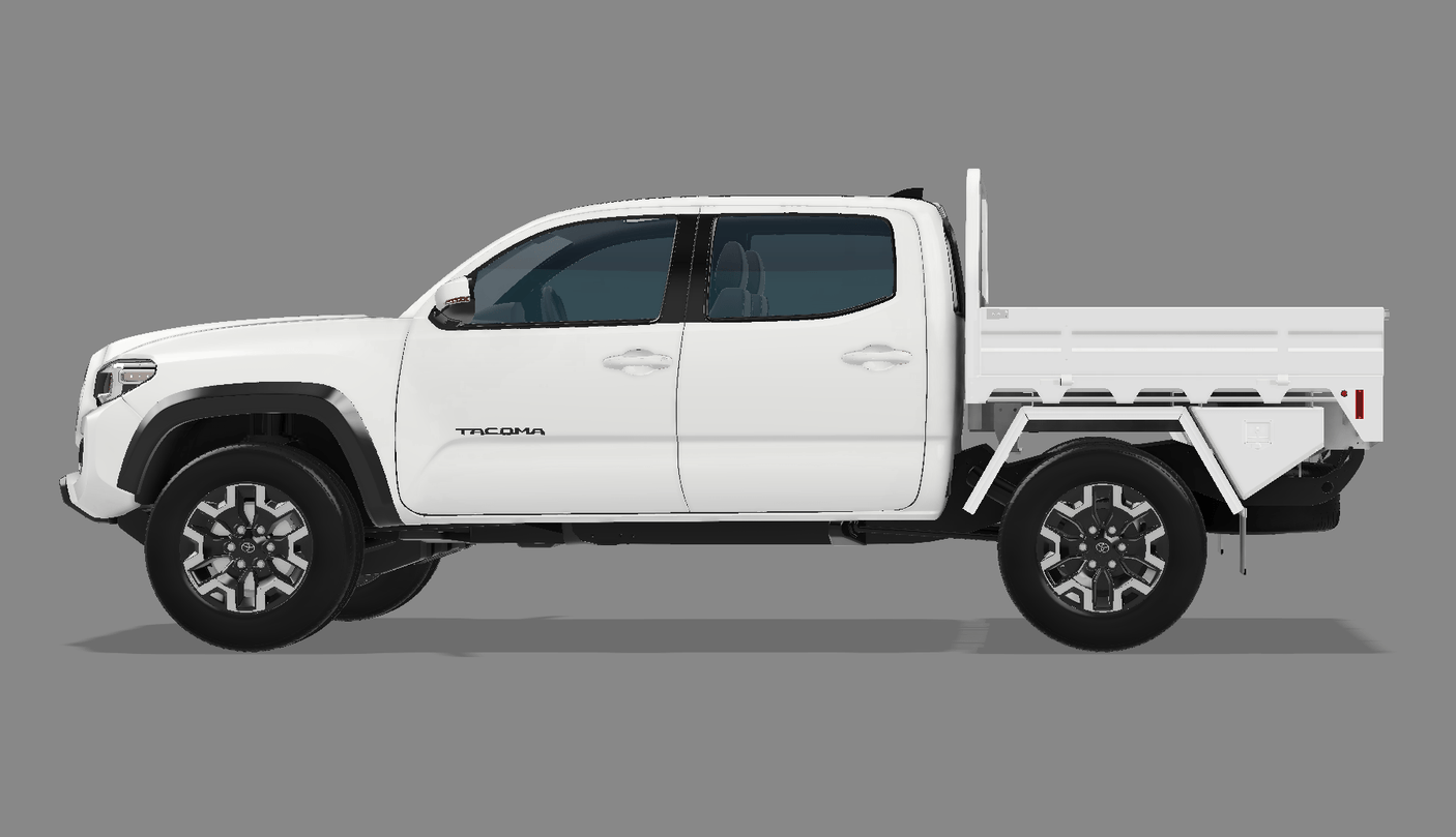 TacomaForce Summit Expedition Trucks Toyota Tacoma UTE Tray and Canopy Bed Replacement (EMAIL US FOR HELP!)
